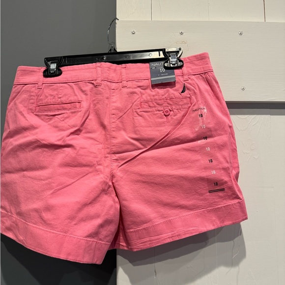 Nautica Pink Cotton Shorts - NWT - Size 10 - Picture 3 of 3